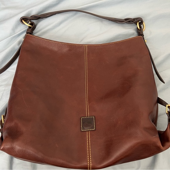 Dooney & Bourke Handbags - Dooney & Bourke Florentine Leather Twist Sac Shoulder Bag